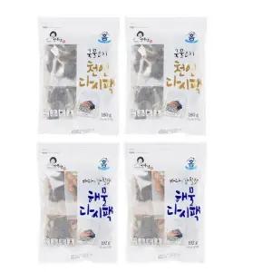 안옥남 국물 다시 팩180g x 2팩 + 해물 다시 팩192g x 2팩