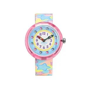 [신세계라이브쇼핑]플릭플락 FBNP215 SHINE BRIGHT STAR PARTY 아동 나토시계