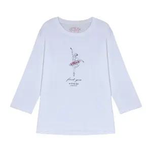 [롯데백화점]뱅뱅 여성 베이직 프린트 7부 면 티셔츠 NTM257