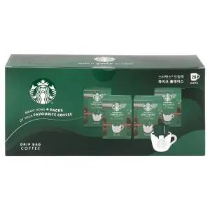 스타벅스 파이크 플레이스 드립백 9g 5개입 4개 (20개)
