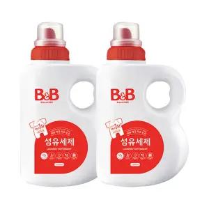 비앤비 섬유세제 용기 1.5L 2개
