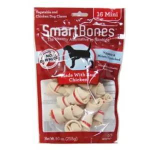 스마트본 16p - 치킨/간식/대용량/강아지/개껌/애견/껌/덴탈/대형견/양치/대형/치석/어린/치아/관리/반려견