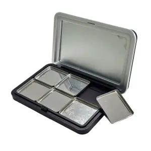 마그넷 섀도우 립밤 틴케이스 거울내장 6구 공팔레트 자석팔레트