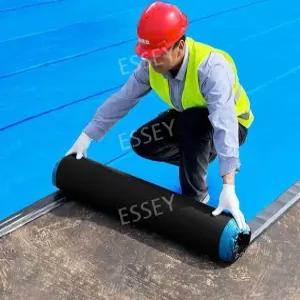 지붕 방수 10m 컬러 방수시트 공사 접착식 수영장