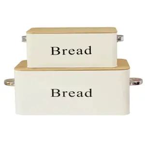 대나무 철제 수납함 철제케이스 다용도 주방정리함