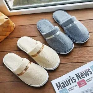 [오노마] ONM 모던 극세사 호텔 슬리퍼 거실화 실내 손님용 거실 홈