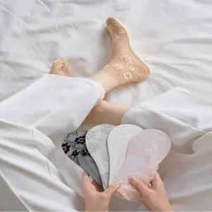 [오노마] ONM 여성 데일리 얇은 레이스 여름용 양말 5컬러