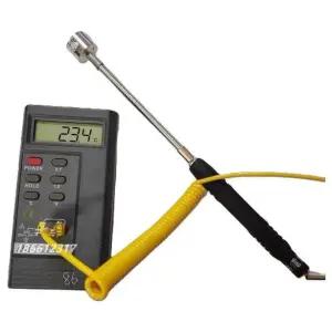 표면접촉온도계 접촉식 산업용 디지털 측정 계측기 탐침 열전대 금형 측정기 온도측정기