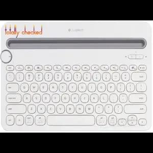 로지텍 블루투스 멀티 디바이스 키보드 K480 데스크탑 PC 키보드 커버 방수 방진 투명 보호대 스킨