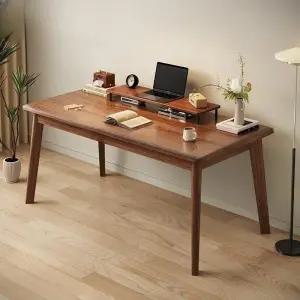 서재 원목책상 월넛 오크색 모던 가구 서랍형 데스크 컴퓨터 테이블 인테리어