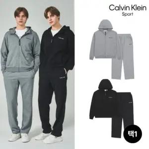 캘빈클라인스포츠 26SS 최신상 남성용 [후드집업+스팬츠] 2종