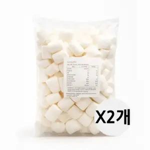 BBQ 마시멜로우 1kg x 6개 / 구워먹는 비비큐 바베큐 마시멜로