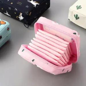 [라일리] Rly 위생용품 사각 미니 시크릿 생리대 파우치