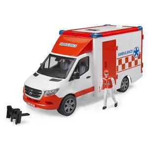 [롯데백화점]나비타월드 브루더 BR02676 벤츠 앰뷸런스와 구급대원 피규어