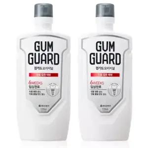 동아제약 검가드 오리지널 가그린 1100ml × 2개 / 대용량 구강청결제 잇몸관리 충치예방