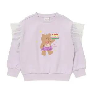 [래핑차일드](마산점) 26SS 아동 베어 프릴 맨투맨 (86119-332-72)