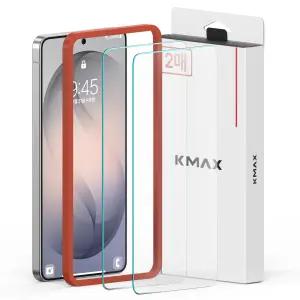 케이맥스 갤럭시 S26 울트라 플러스 지문인식 풀글루 강화유리 액정 보호필름 2매 + 부착 가이드툴