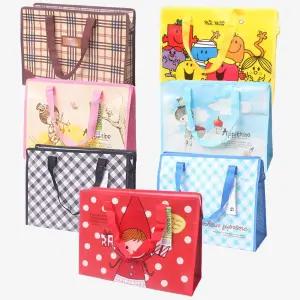 타포린백 소형 지퍼 가방 부직포 쇼핑백