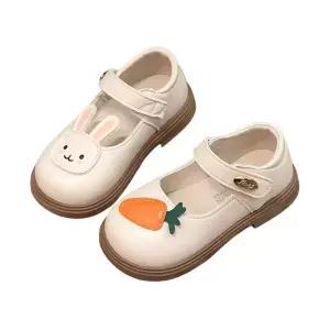 키즈트리 유아 아동 키즈 여아 단화 플랫 구두 초등 슈즈 메리제인 토끼 신발 XZ-568
