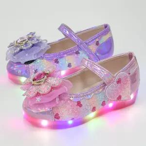 티아라루비 국산 아동 키즈 어린이 선물 라이팅 여아 LED 구두