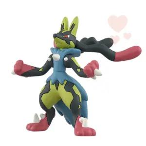 [몬콜레] 노란 메가루카리오 포켓몬인형 미니피규어