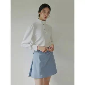 [하프클럽/]골프 여성 A라인 백 플리츠 큐롯 스커트 HFBWK1211