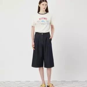 [롯데백화점]씨씨콜렉트 원턱 버뮤다 데님 팬츠 C253PSA402