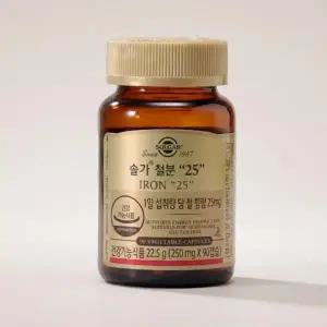 솔가 철분 25mg 90정 1박스 3개월분