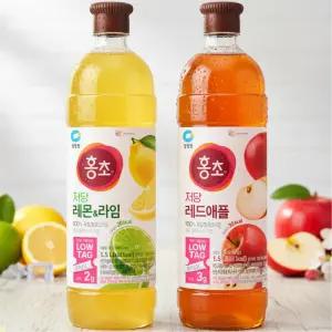 마시는 홍초 기능성 저당 레몬라임1.5L + 레드애플1.5L SET