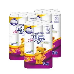 1+1+1 트루마리 땡큐 30M 30롤(총3팩)