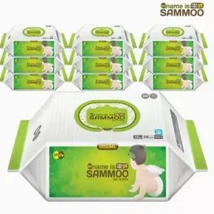 내이름은삼무 오리지널 물티슈 엠보싱 리필형 74매 10팩 대용량