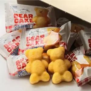 군것질대용 노브랜드 곰돌이 케이크 오날 20개입개별포장 낱개포장 과자 사무실 간식