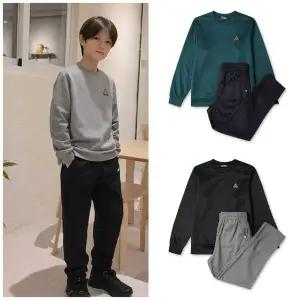 [블랙야크키즈](센텀시티점)봄신학기룩 !! 활동성 좋은 기본핏 상하복 [O빌레이니트맨투맨세트] 정상가 ...