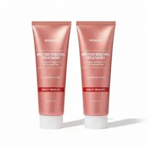 쿤달 프로틴 데미지 케어 트리트먼트 바이올렛뮤게향 250ml 2개