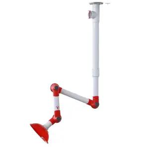 자바라 다관절 암후드 실험실 작업장 배기장치 흡입기 집진기 국소 덕트 환기 배기관