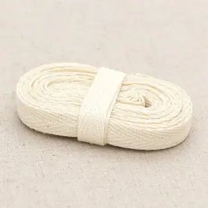 패션스타트 4마)포포맘 헤링본면끈 면테이프 10mm 내추럴