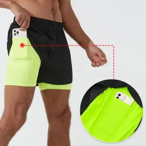러닝복 하의 4색상 마라톤 러닝숏츠 팬츠 달리기 반바지 속바지 일체형