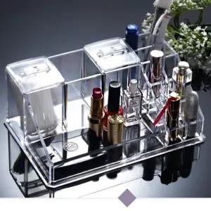 국산 화장품 소품 정리대(823) 화장대 정리함/화장품정리/먼지차단/진열대/가정/다용도/멀티/대용량/디자인