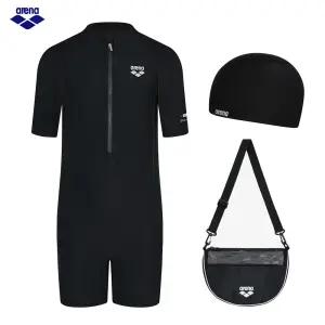 아레나 여아동수영복 모노풀 아동 3부 반신 슈트 키트 A6SG1KG02