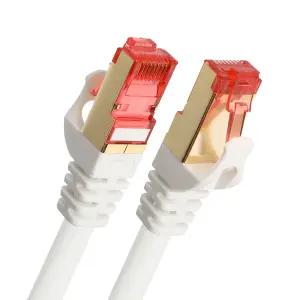 Cat8 40G 기가 비트 랜선 5m (0.3~30m) S-FTP 패치코드 초고속 인터넷 케이블 연결선 Cat.8 / 40기가 랜케이블 5m WISENX1049