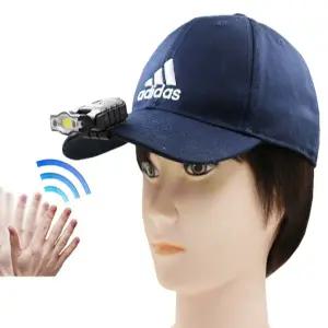 클립형 led 헤드 랜턴 고정 캡 라이트 충전식 방수 낚시