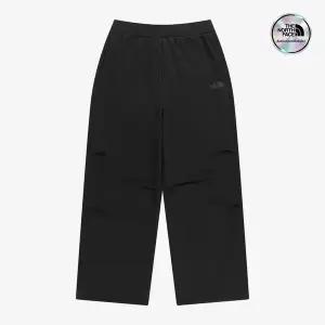 [노스페이스] [노스페이스 공식] NP6KR53J 화이트라벨 로고 스 팬츠 BLACK
