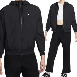 나이키 여성 클래식 우븐 UV 자외선 차단 루즈핏 자켓 러닝 트레이닝 후드 집업 재킷