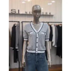 [제시뉴욕] 세이브존05 브이넥 린넨 혼방 카디건 JE35SZNSKG5820GYM (S46476282)
