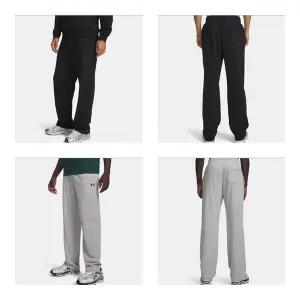 [언더아머](대전신세계)6009344 블랙 그레이 2컬러 남성 UA 라이벌 라이트웨이트 와이드 팬츠 면 긴바지