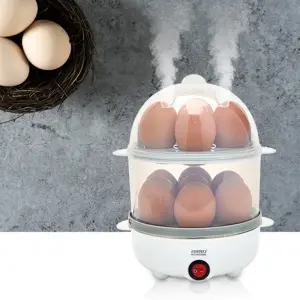 리빙센스 계란 찜기 호빵 찐빵 만두 고구마 에그쿠커 2단찜기 달걀 삶는기계 LS-EP1828