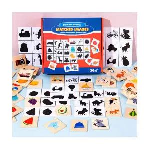 그림자 이미지 매칭게임 시지각 감각통합 인지치료 인지교구 언어치료 특수치료 발달교구 시지각발달