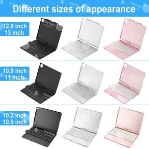 호환 아이패드 Air 11 13 2025 11세대 A16 10.9 7/8/9세대 4 5 Folio용 360 Magic Keyboard 케이스 Pro