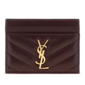 카산드르 퀼팅 카드지갑 423291AAA44 6195 HOT WINE