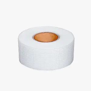 조인트 망사 테이프 50mmx90m 1개 메쉬 화이바 크랙 구멍 퍼티 보수 투명 테이프